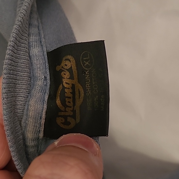 FELIX The Cat Photobooth Changes Cotton USA Blue Grey T Shirt‎ Mens XL VTG 90s - Picture 10 of 11